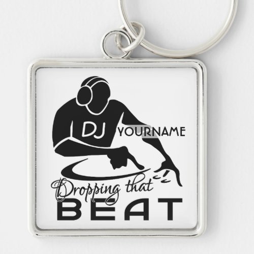 DJ custom premium key chain