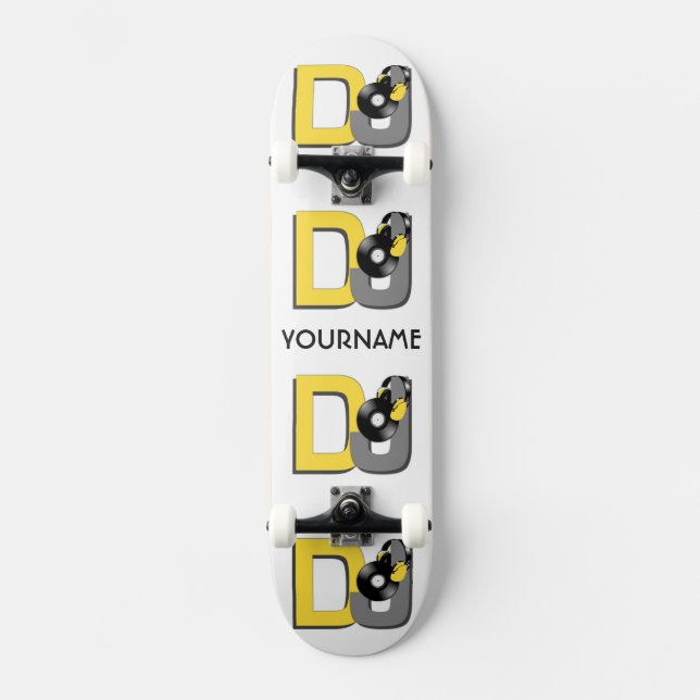DJ custom skateboard (Front)
