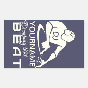 DJ custom stickers