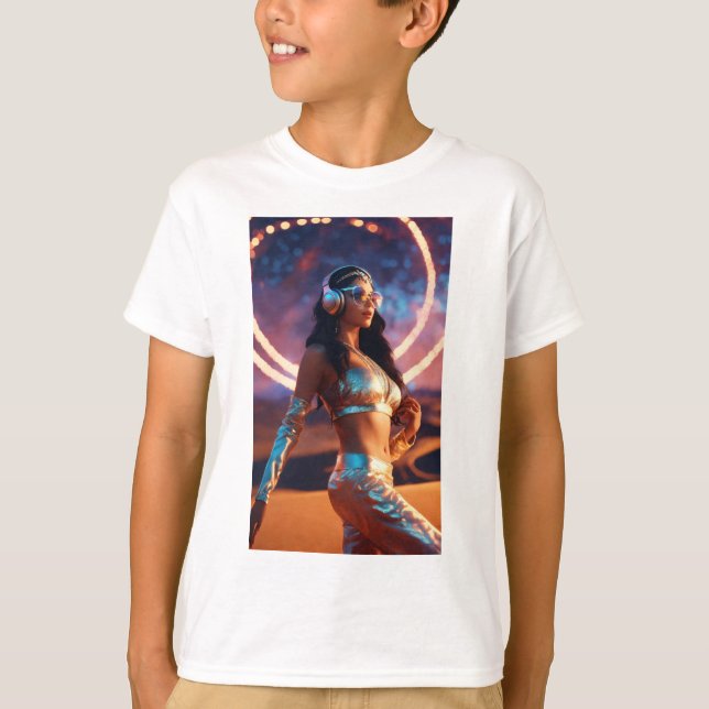 Dj design T-shirt ka title and description (Front)