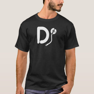 Dj Disc Jockey T Turntable Arm Design Music Inspir T-Shirt
