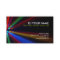 DJ Disco Beams Lights business card
