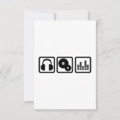 DJ Equalizer headphones vinyl (Front)