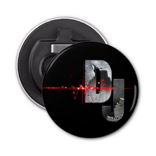 DJ  Feel the music  T_Shirt Keychain Bottle Opener