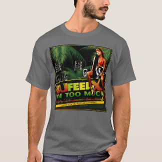 Dj Feel X I moo Much Epic 90s HipHop T-Shirt