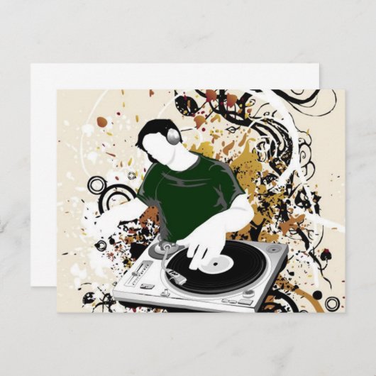 dj free vector graphic (Front/Back)
