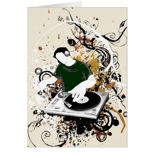 dj free vector graphic cards (Front)