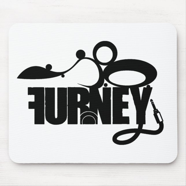 DJ Furney Mouse Mat (Front)