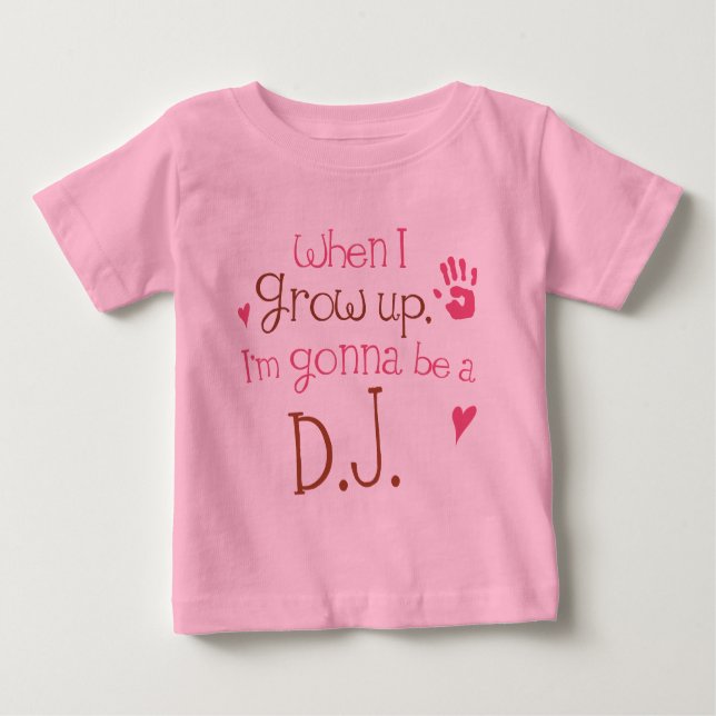 Dj (Future) Infant Baby T-Shirt (Front)