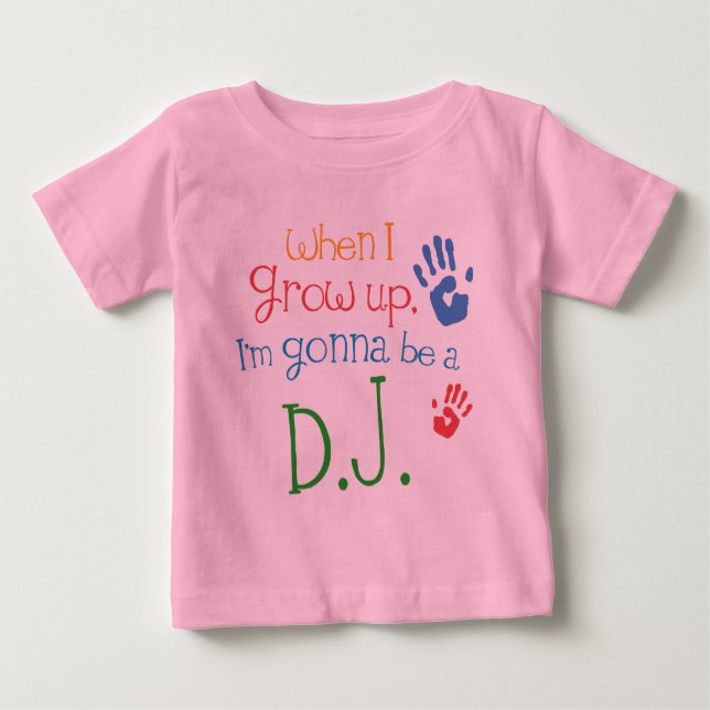 Dj (Future) Infant Baby T-Shirt (Front)