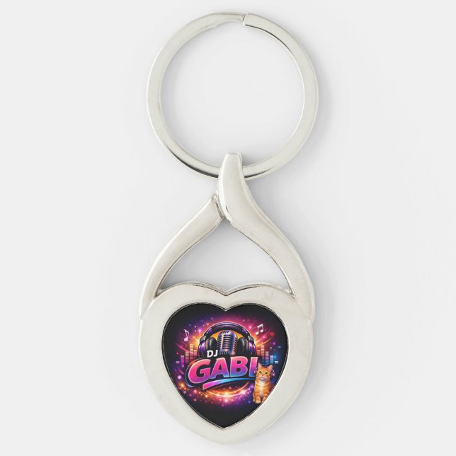 DJ GABI 2 KEYCHAIN (Front)