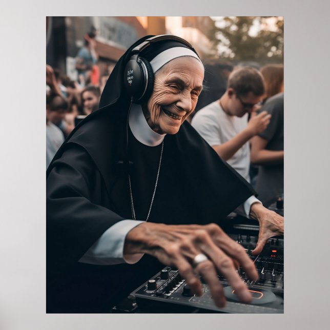 DJ Get-Nun Print, Value Poster Paper (Matte) (Front)