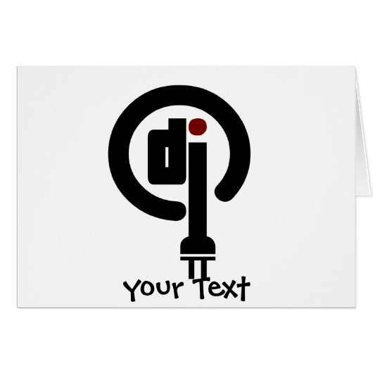 DJ gifts Cards (Front Horizontal)