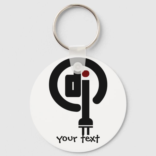 DJ gifts Keychain (Front)