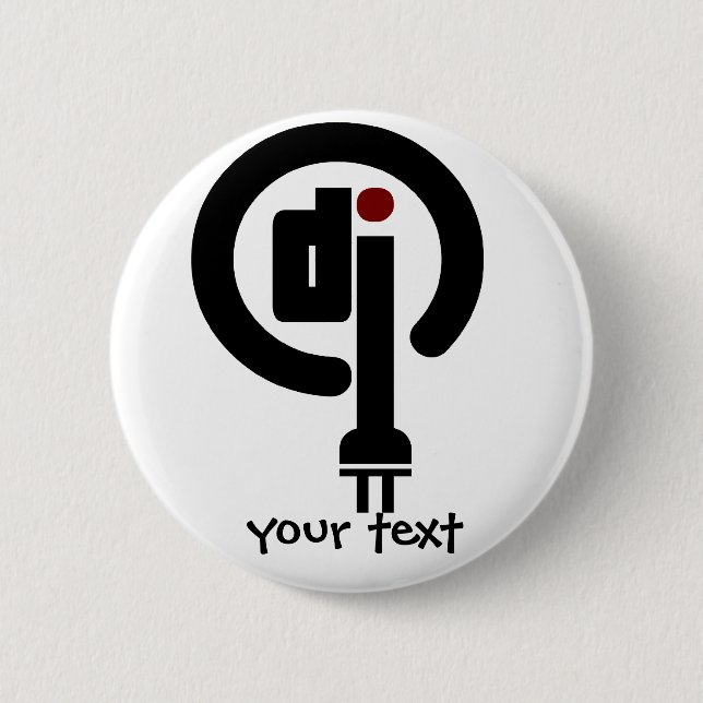 DJ gifts Pinback Button (Front)
