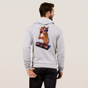 DJ Giraffe 4D Party Hoodie