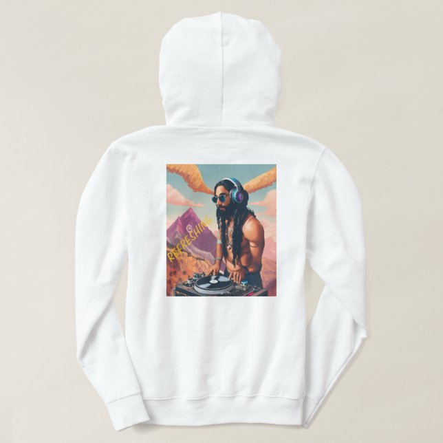 "DJ Groove Vibes T-Shirt" Hoodie (Design Back)