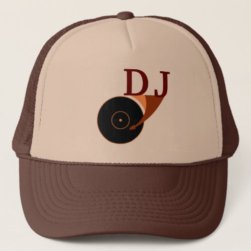 DJ hat cap party style cover sign