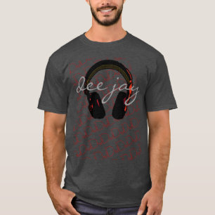 dj headphone fashion music T-Shirt