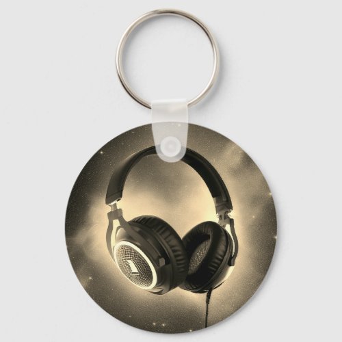 DJ Headphone Keychain