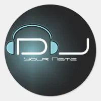 DJ Headphones Sticker - Pro Sport Stickers
