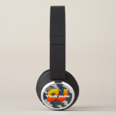 DJ Headphones, Customizable text Headphones (Right)