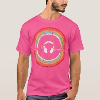 Dj Headphones Edm Clubbing Rave T-Shirt