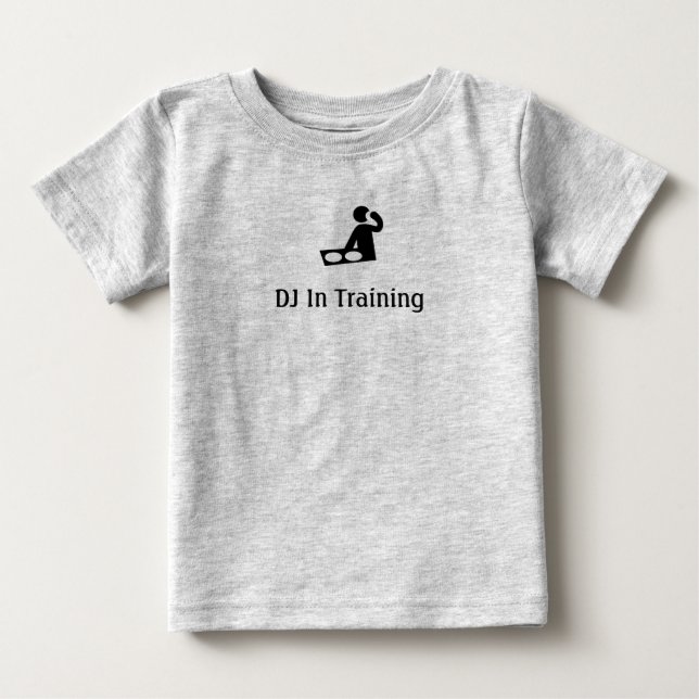 DJ In Training Infant T Baby T-Shirt (Front)