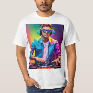 "DJ Inked: Style Meets Music" "Beats & Ink: DJ Tat T-Shirt