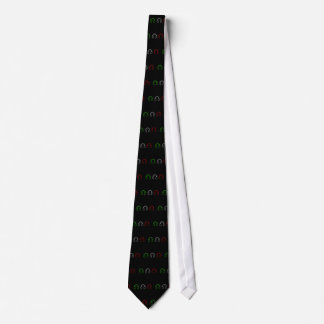 Dj Italian Flag Neck Tie
