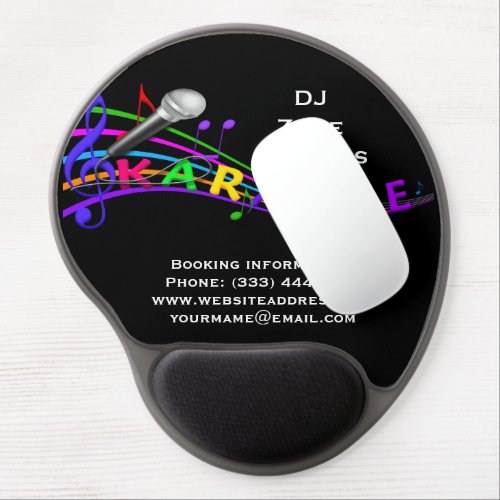 DJ Karaoke Gel Mouse Pad