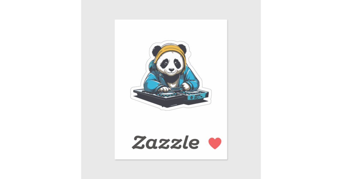 Panda Stickers, Zazzle