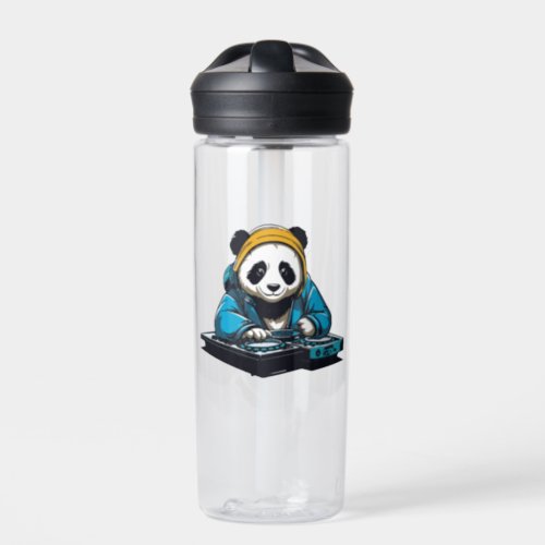 DJ Kawaii Panda Water Bottle