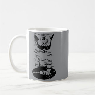 Dj Kitty Scratch Cat Wearing Sungles Play Music Coffee Mug