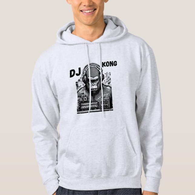 Dj kong hoodie for men (Front)