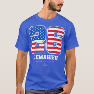 DJ LeMahieu - US Flag Number Premium T-Shirt