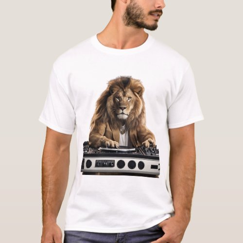 DJ Lion Mixmaster T_Shirt