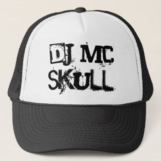 DJ MC SKULL TRUCKER HAT