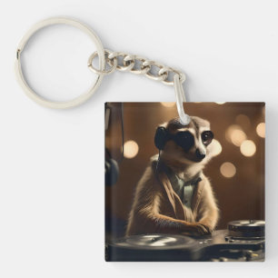 DJ Meerkat: Spinning Tracks in the Savanna, Keychain