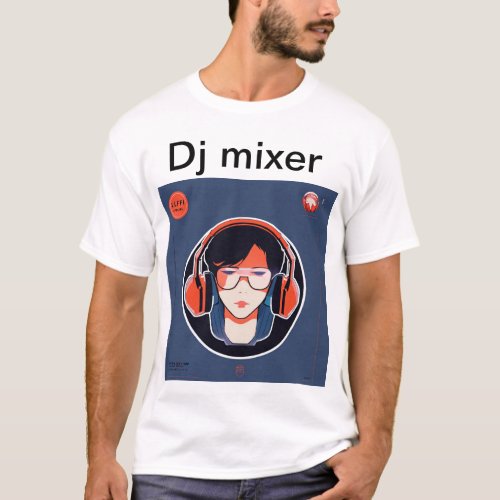Dj mixer T_Shirt design customer 