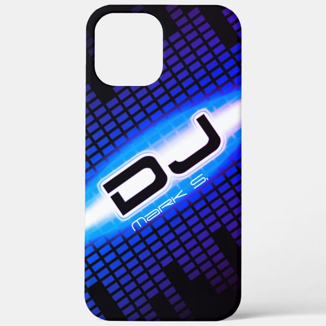 DJ Modern Royal Blue Case (Diagonal) (Back)