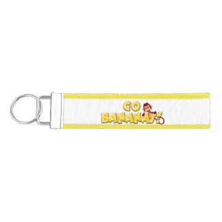 DJ Monker go bananas Wrist Keychain