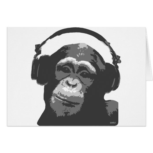 DJ MONKEY CARDS (Front Horizontal)