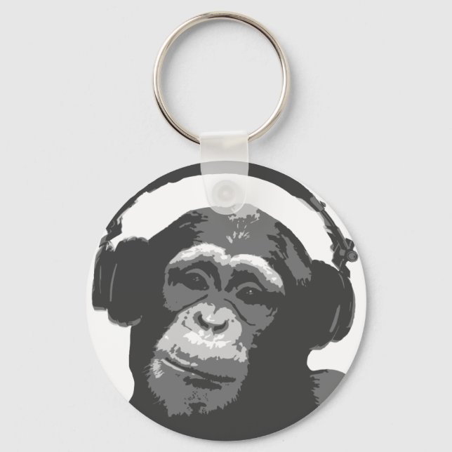 DJ MONKEY KEYCHAIN (Front)