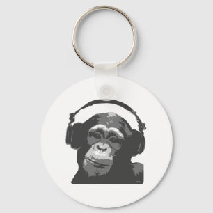 DJ MONKEY KEYCHAIN