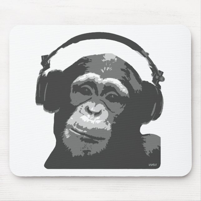 DJ MONKEY MOUSE PAD (Front)