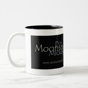 DJ Moonshinemickey banner Two-Tone Coffee Mug