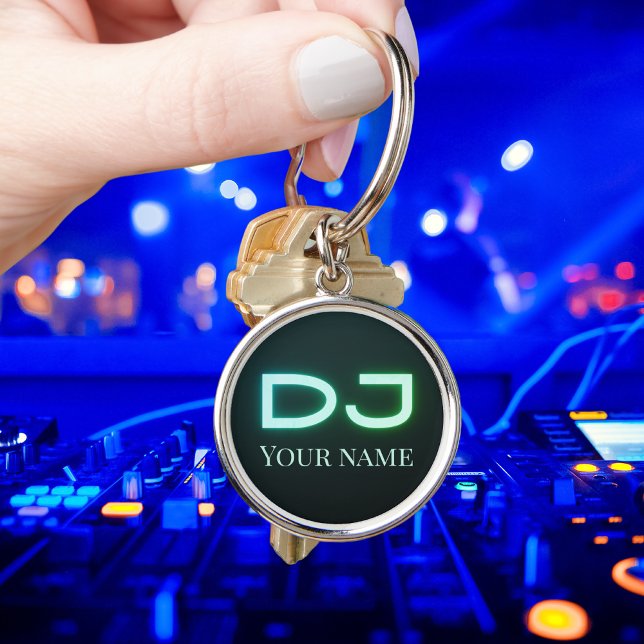 DJ music accessory personalizable  Keychain (Creator Uploaded)