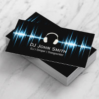 DJ Music Beat Professional Business Card