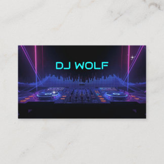 DJ Music Beat Professional Business Card